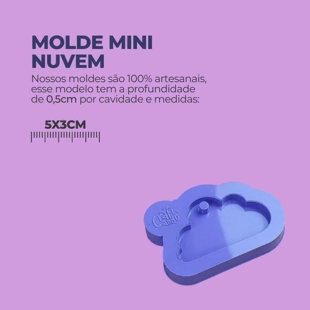 Molde Mini Nuvem - Imagem 2