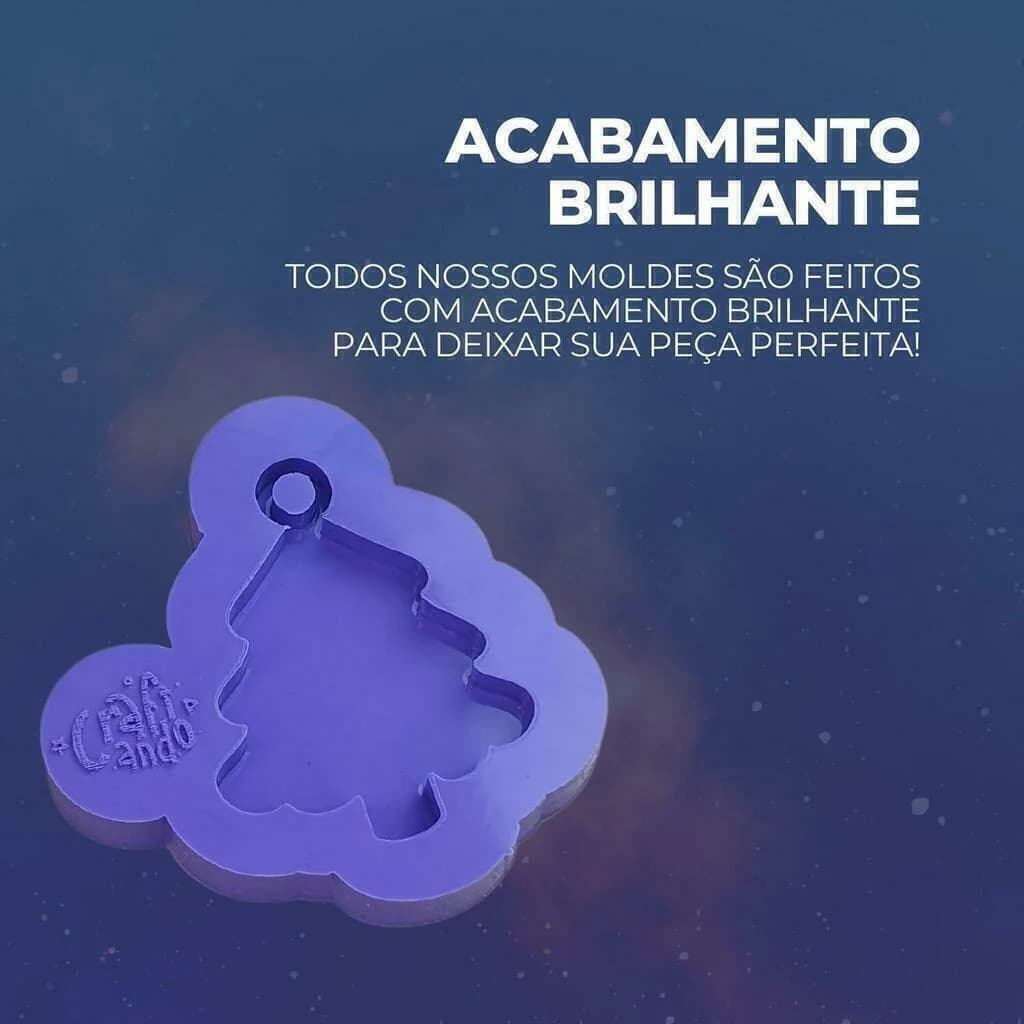 Molde Mini Árvore de Natal - Imagem 3