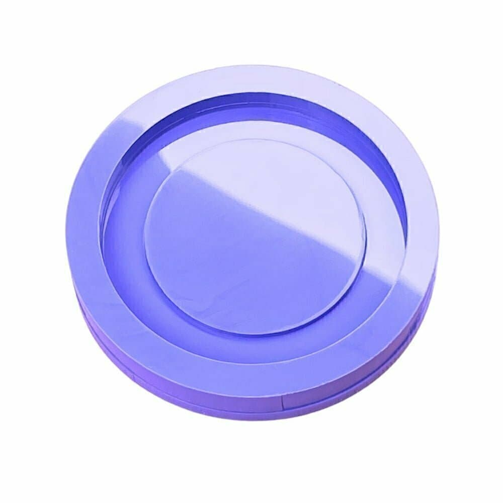 Molde de Silicone Para Resina Epóxi Espelho Redondo