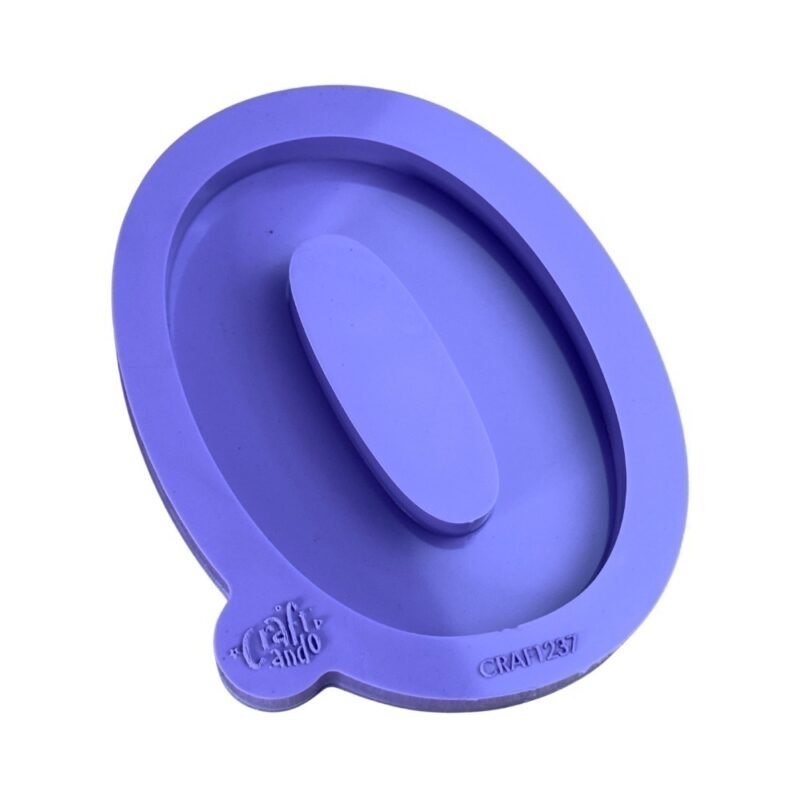 Molde de Silicone Para Resina Epóxi Número 0 com 10cm