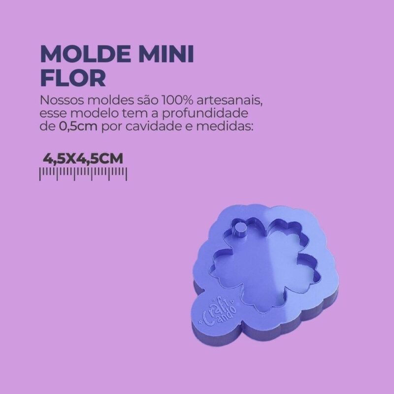 Molde Mini Flor - Imagem 2