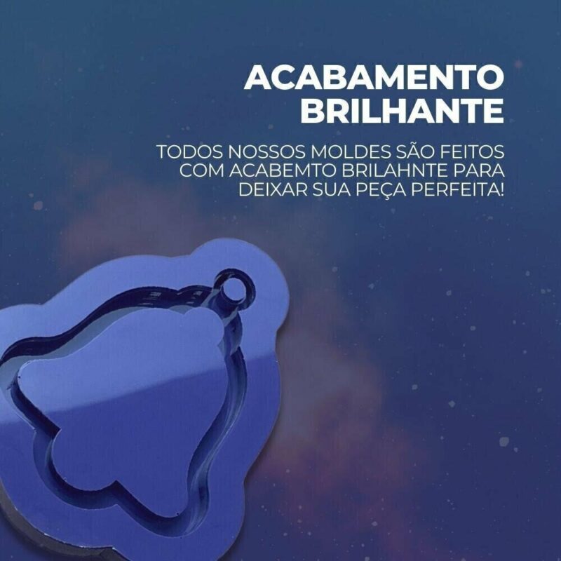 Molde de Silicone Para Resina Epóxi Sino Shaker - Imagem 3