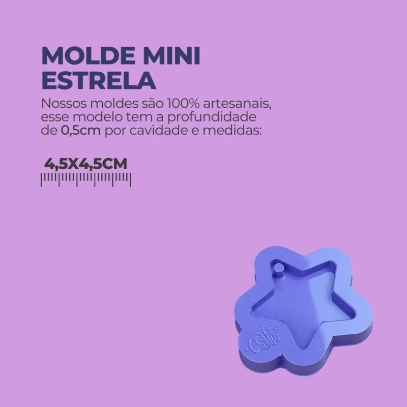 Molde Mini Estrela - Imagem 2