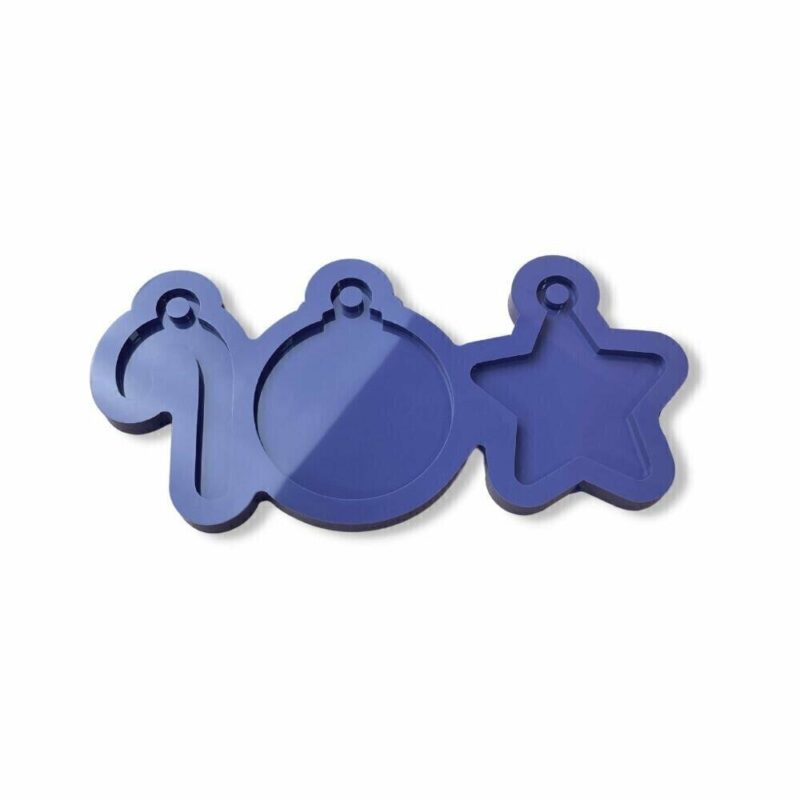 Molde de Silicone Para Resina Epóxi Enfeites para Arvore