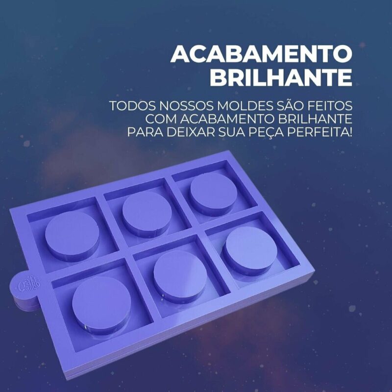 Molde de Silicone Para Resina Epóxi Suporte Porta Guardanapos - Imagem 3