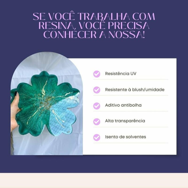 Resina Epoxi Zero Blushing e Bolhas Baixa Viscosidade 750g - Imagem 4