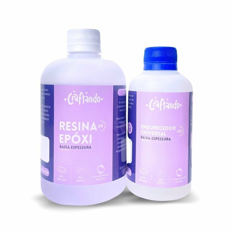 Resina Epoxi Zero Blushing e Bolhas Baixa Viscosidade 750g