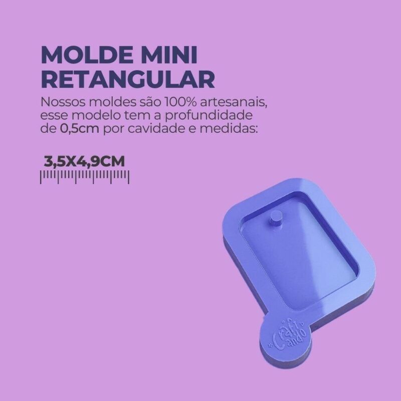 Molde Mini Retangular - Imagem 2