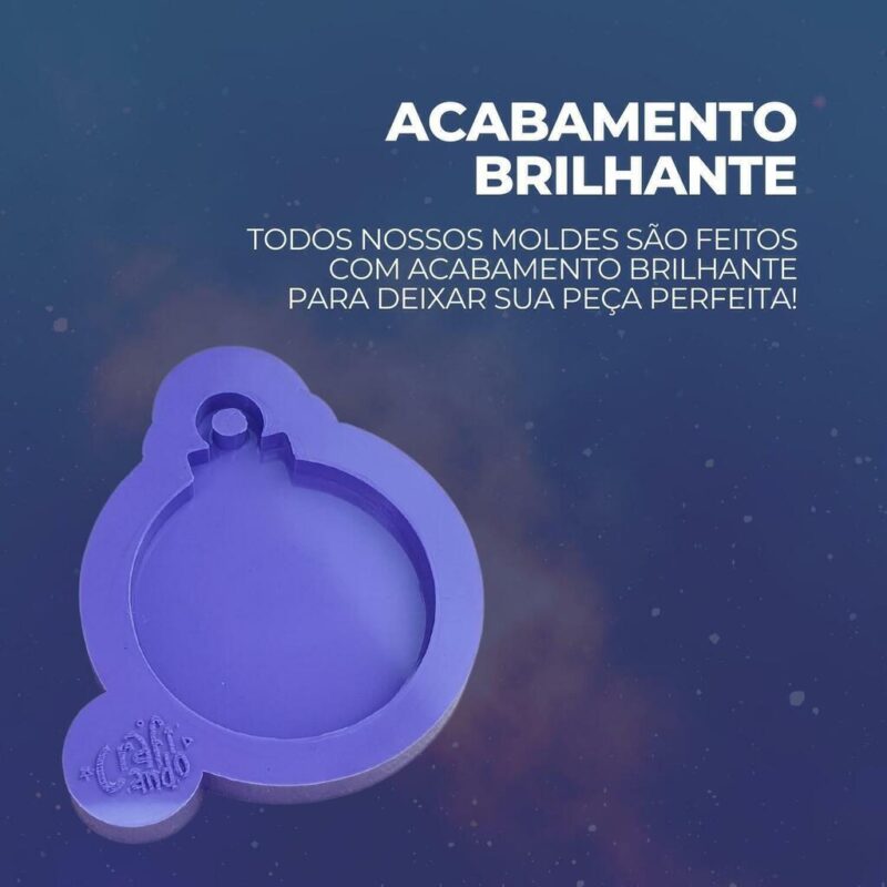 Molde Mini Bolinha de Natal - Imagem 3