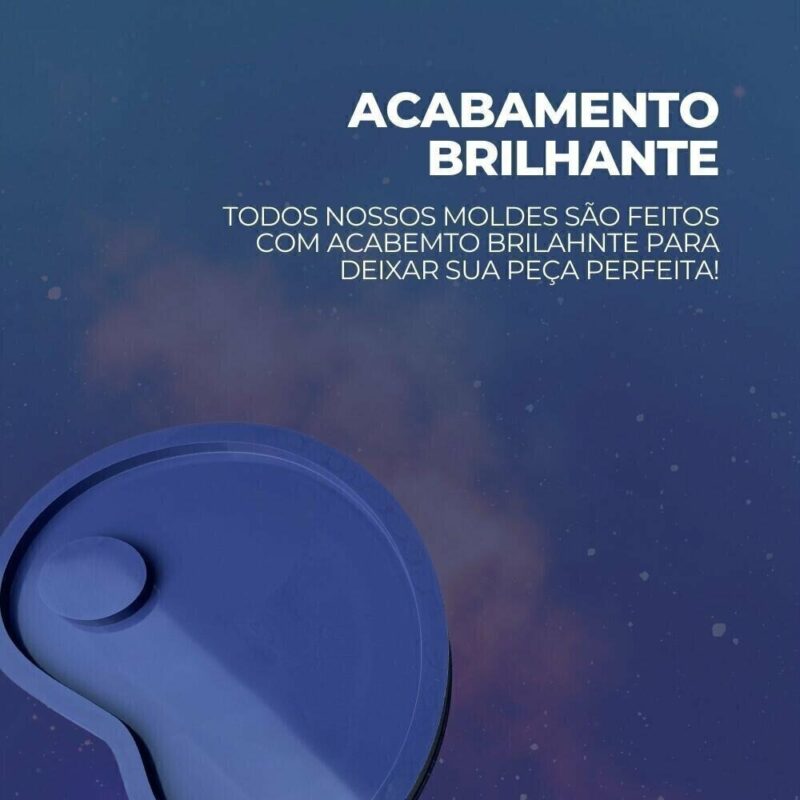 Molde de Silicone Para Resina Epóxi Paleta Maquiagem - Imagem 3