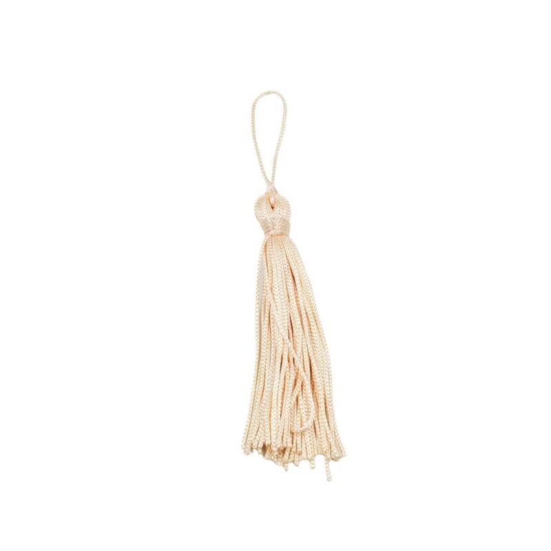 Pompom Tassel Perola 10un