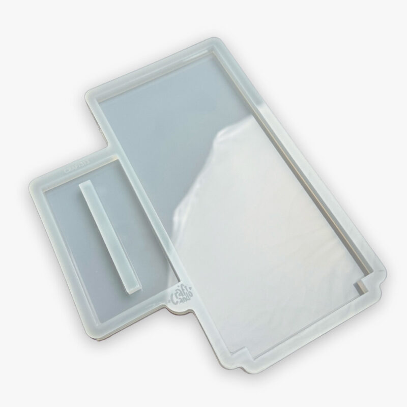 Molde de Silicone Para Resina Epóxi Placa PIX 10cm x 20cm