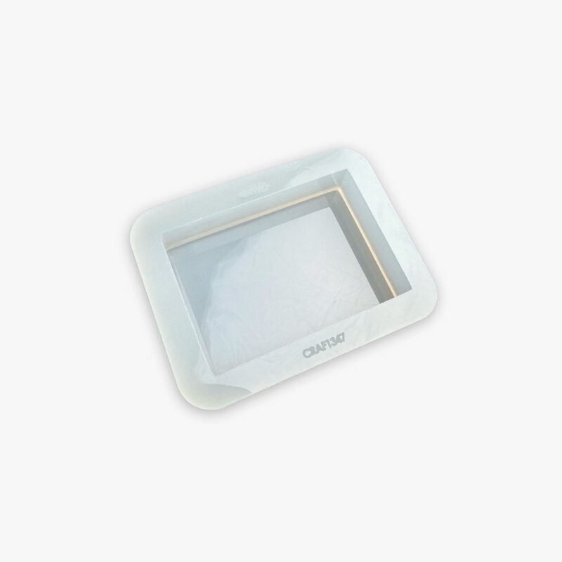Molde de Silicone Para Resina Eternização Retangular P 8,5x6cm
