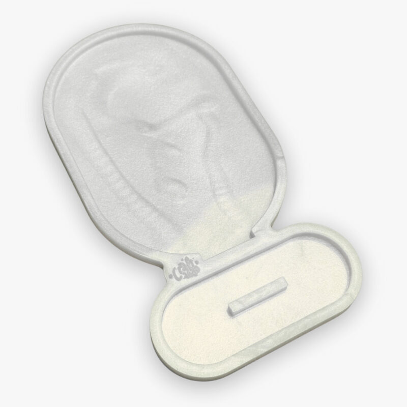 Molde de Silicone Para Resina Placa PIX Oval 10x15cm